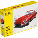 JAGUAR TYPE E 3L8 FHC KIT 1:24 Heller Kit Auto Die Cast Modellino