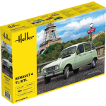 RENAULT 4TL/GTL KIT 1:24 Heller Kit Auto Die Cast Modellino