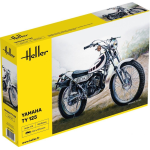 YAMAHA TY 125 KIT 1:8 Heller Kit Moto Die Cast Modellino