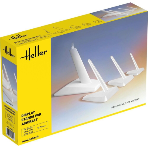 DISPLAY STANDS FOR AIRCRAFT (CAN BE USED FOR SCALE 1:144-1:72-1:48-1:32) Heller Kit Art.Vari Modellino