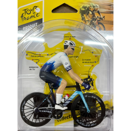 CANYON BICYCLE TOUR DE FRANCE 2023 TEAM MOVISTAR 1:18 Solido Art.Vari Modellino