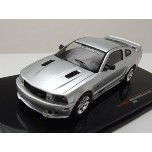 FORD MUSTANG SALEEN S281 HELLCAT 2005 METALLIC GREY 1:43 Ixo Model Auto Stradali Modellino
