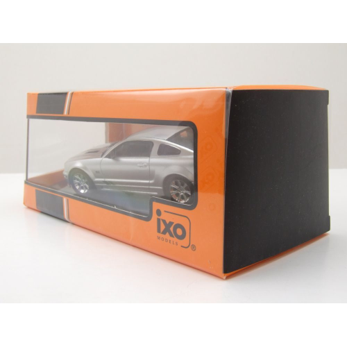 FORD MUSTANG SALEEN S281 HELLCAT 2005 METALLIC GREY 1:43 Ixo Model Auto Stradali Modellino