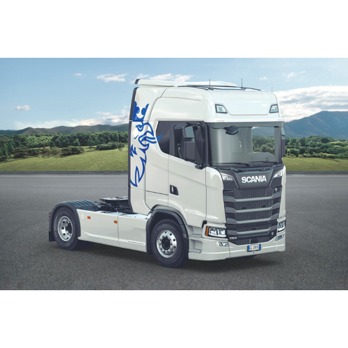 SCANIA S770 V8 WHITE CAB KIT 1:24 Italeri Kit Camion Modellino