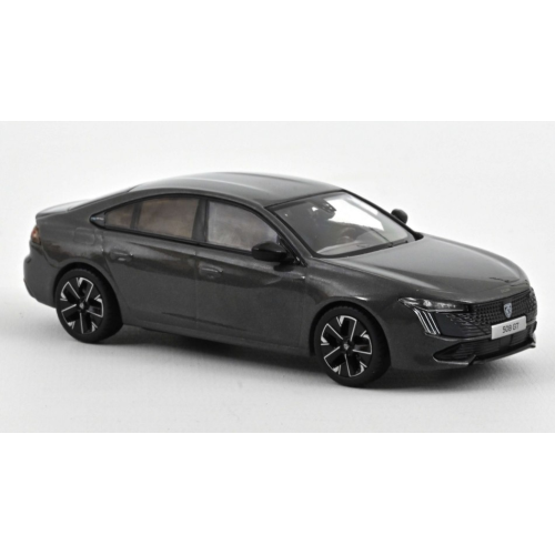 PEUGEOT 508 GT HYBRID 2023 SELENIUM GREY 1:43 Norev Auto Stradali Modellino