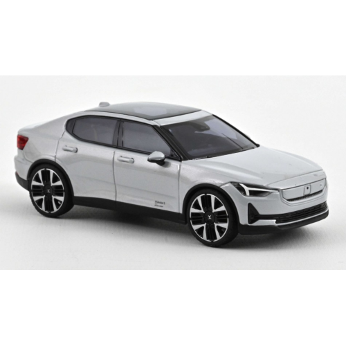 POLESTAR 2 2024 MAGNESIUM SILVER 1:43 Norev Auto Stradali Modellino