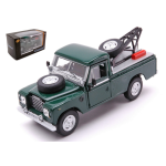 LAND ROVER SERIES 109 PICK UP TOW TRUCK GREEN 1:43 Cararama Camion Die Cast Modellino