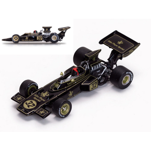 LOTUS 72D EMERSON FITTIPALDI 1972 N.32 WINNER BELGIUM GP 1:43 Quartzo Formula 1 Modellino