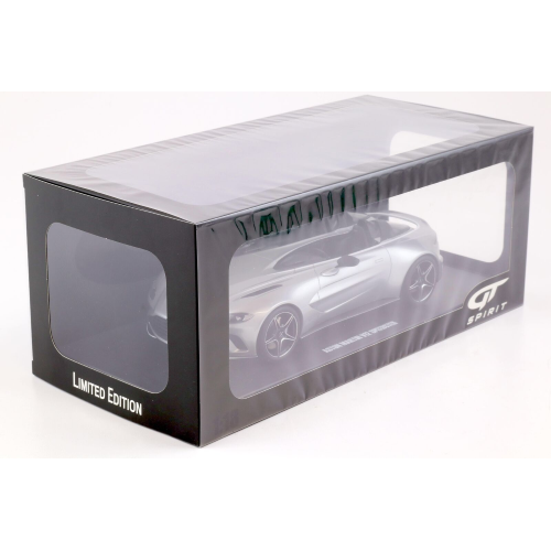 ASTON MARTIN V12 SPEEDSTER 2021 SKYFALL SILVER 1:18 GT Spirit Auto Stradali Modellino