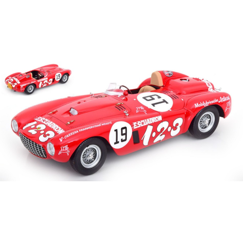 FERRARI 375 PLUS N.1-2-3 N.19 WINNER CARRERA PANAMERICANA 1954 MAGLIOLI 1:18 KK Scale Auto Competizione Modellino