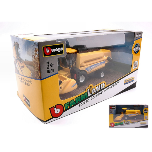 MIETITREBBIA NEW HOLLAND (NASPO FRUMENTO) TCS.90 cm 17 Burago Mezzi Agricoli e Accessori Modellino