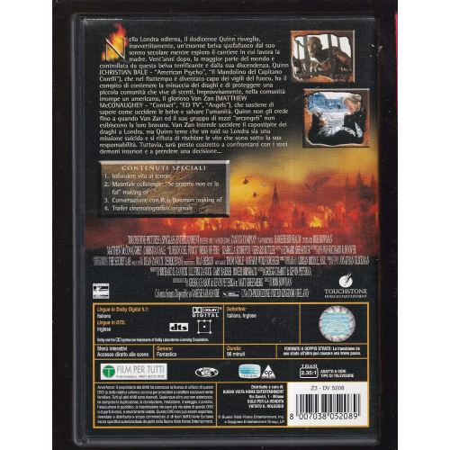 Regno del fuoco (Il) [Dvd Usato]