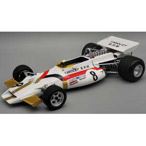 BRM P160 N.8 2nd PLACE DUTCH GP 1971 PEDRO RODRIGUEZ 1:18 Tecnomodel Formula 1 Modellino