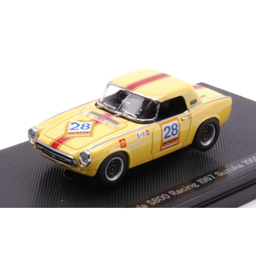 HONDA S800 RACING 1967 SUZUKA 1000 Km 1:43 Ebbro Auto Competizione Modellino
