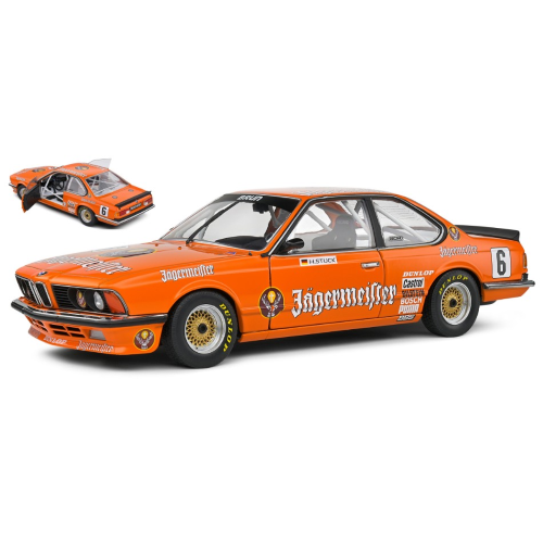BMW 6-SERIES 635 CSi (E24) JAGERM.N.6 EUROPE TOURING CAR 1984 STUCK 1:18 Solido Auto Competizione Modellino
