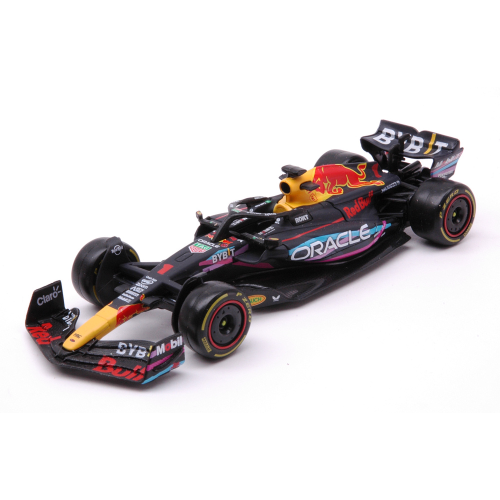RED BULL RACING RB19 N.1 WINNER MIAMI GP 2023 MAX VERSTAPPEN 1:43 Burago Formula 1 Modellino