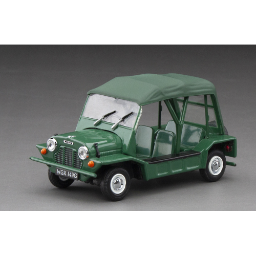 AUSTIN MINI MOKE 1968 GREEN + 2 FIGURES 1:43 Vitesse Auto Stradali Modellino