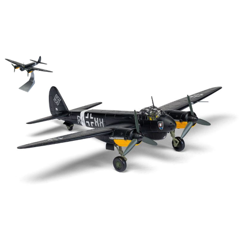 JUNKERS JU-88C-6 NIGHTFIGHTER R4 HH GERHARD BOHME 1:72 Corgi Aerei Modellino
