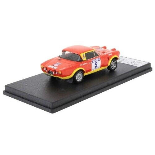 FIAT 124 ABARTH N.5 1000 LAKES RALLY 1974 KINNUNEN-AHO 1:43 Trofeu Auto Rally Modellino