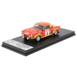 FIAT 124 ABARTH N.3 SANREMO RALLY 1974 ALEN-KIVIMAKI 1:43 Trofeu Auto Rally Modellino