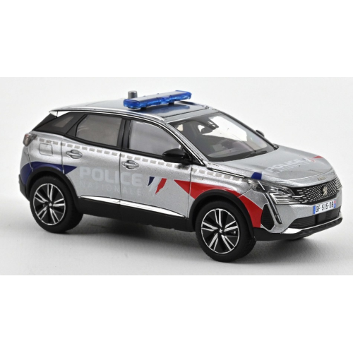 PEUGEOT 3008 2023 POLICE NATIONALE 1:43 Norev Forze dell'Ordine Modellino