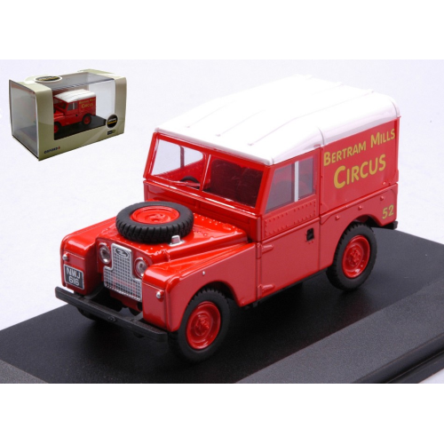 LAND ROVER SERIES 1 88 BERTRAM CIRCUS 1:43 Oxford Veicoli Commerciali Modellino