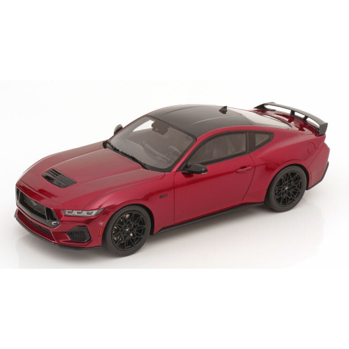 FORD MUSTANG GT 2024 RAPID RED 1:18 GT Spirit Auto Stradali Modellino