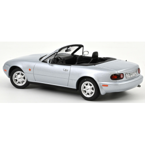 MAZDA MX-5 1989 SILVER 1:18 Norev Auto Stradali Modellino