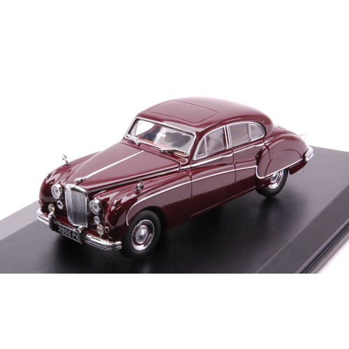 JAGUAR MK IX IMPERIAL MAROON 1:43 Oxford Auto Stradali Modellino