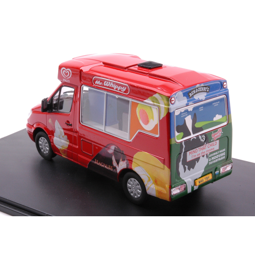 MERCEDES MR.WHIPPY ICE CREAM MODEL 1:43 Oxford Veicoli Commerciali Modellino