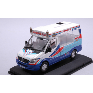 MERCEDES DIMASCIOS ICE CREAM VAN 1:43 Oxford Veicoli Commerciali Modellino