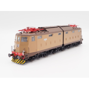 FS 6-AXLE ELECTRIC LOCOMOTIVE E645 1st SERIES CASTANO ISABELLA EP.IV-V 1:87 Rivarossi Treni Modellino