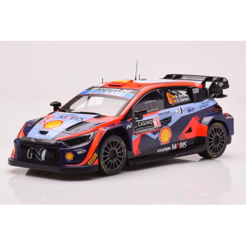 HUYNDAI i20 N N.6 WRC1 RALLY MONTE CARLO 2023 SORDO/CARRERA 1:18 Ixo Model Auto Rally Modellino