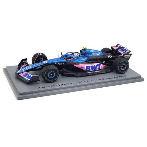 ALPINE A523 N.10 MONACO GP 2023 PIERRE GASLY 1:43 Spark Model Formula 1 Modellino