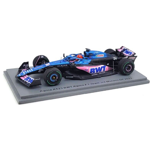 ALPINE A523 N.31 3rd MONACO GP 2023 ESTEBAN OCON 1:43 Spark Model Formula 1 Modellino