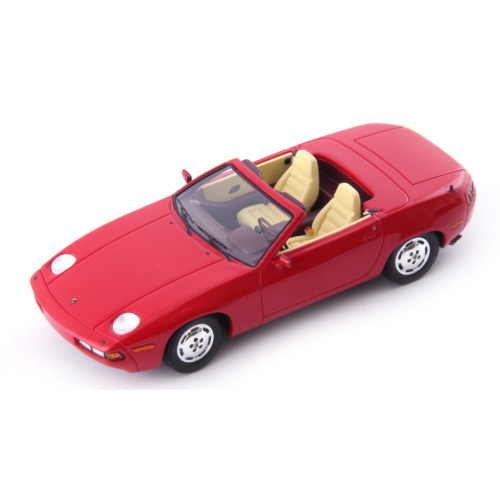 PORSCHE 928 CONVERTIBLE CARELLI DESIGN 1981 RED 1:43 Avenue43 Auto Stradali Modellino