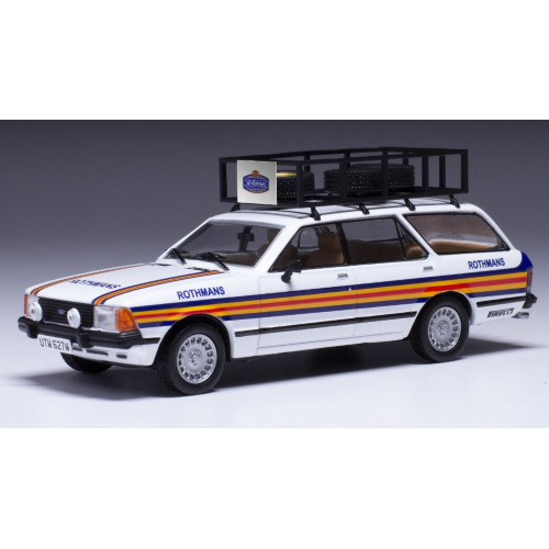 FORD GRANADA MK II TURNIER ROTHMANS 1980 RALLY ASSISTANCE 1:43 Ixo Model Auto Rally Modellino