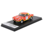 FIAT 124 ABARTH N.3 3rd 1000 LAKES RALLY 1974 ALEN-KIVIMAKI 1:43 Trofeu Auto Rally Modellino