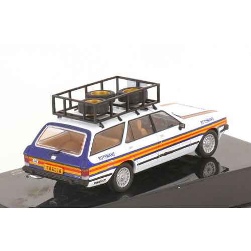 FORD GRANADA MK II TURNIER ROTHMANS 1980 RALLY ASSISTANCE 1:43 Ixo Model Auto Rally Modellino