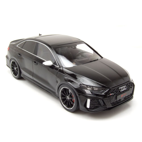 AUDI RS3 LIMOUSINE 2022 BLACK "IXO FOR MCG" 1:18 Ixo Model Auto Stradali Modellino
