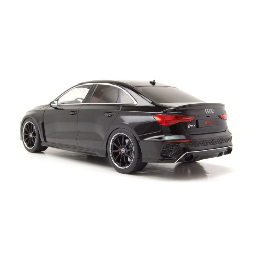 AUDI RS3 LIMOUSINE 2022 BLACK "IXO FOR MCG" 1:18 Ixo Model Auto Stradali Modellino