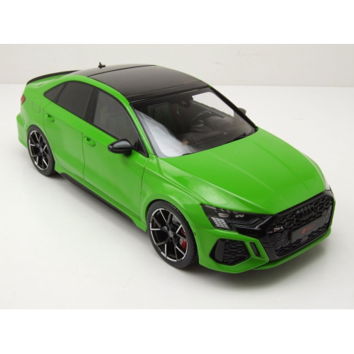 AUDI RS3 LIMOUSINE 2022 LIGHT GREEN "IXO FOR MCG" 1:18 Ixo Model Auto Stradali Modellino