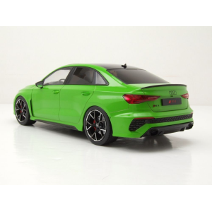AUDI RS3 LIMOUSINE 2022 LIGHT GREEN "IXO FOR MCG" 1:18 Ixo Model Auto Stradali Modellino