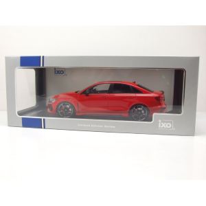 AUDI RS3 LIMOUSINE 2022 RED "IXO FOR MCG" 1:18 Ixo Model Auto Stradali Modellino