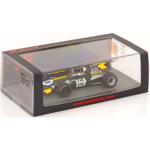 BRABHAM BT26 N.18 BELGIUM 1968 JACK BRABHAM 1:43 Spark Model Formula 1 Modellino