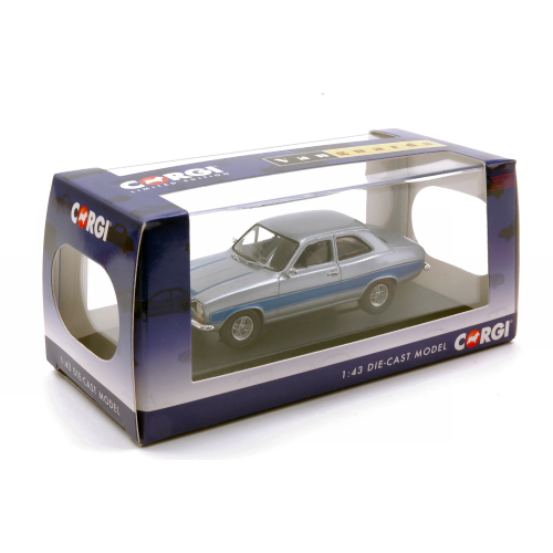 FORD ESCORT MK1 RS2000 SILVER 1:43 Vanguards Auto Stradali Modellino
