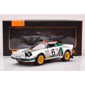 LANCIA STRATOS HF N.6 RALLY MONTE CARLO 1976 WALDEGAARD/THORSZEL.1:18 Ixo Model Auto Rally Modellino
