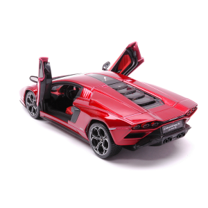 LAMBORGHINI COUNTACH 2023 RED 1:24 Burago Auto Stradali Modellino