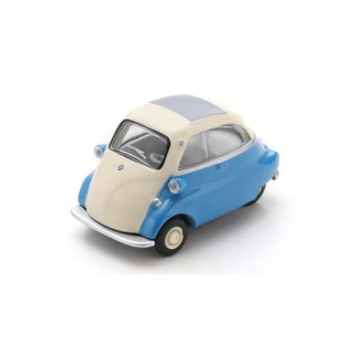 BMW ISETTA LIGHT BLUE/WHITE 1:64 Schuco Camion Modellino