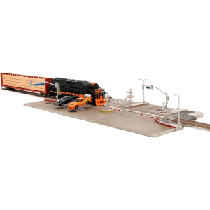 NANO TRAIN DIORAMA FAST & FURIOUS (CARS cm 4) Jada Toys Movie Modellino